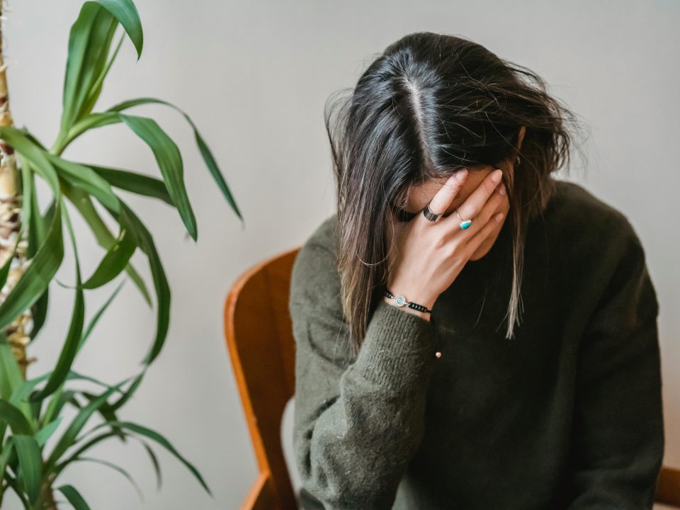 Anxious Woman
